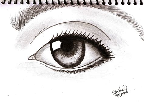 desenho de olhos